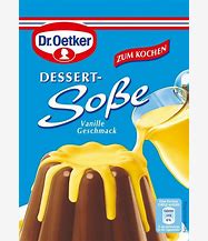 Dr. Oetker Vanilla Dessert Sauce - 3pk